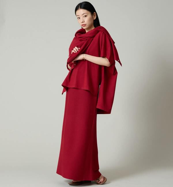 Liesse「Vネックビッグニット（セットアップ対応）」|ニット・セーター|