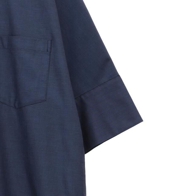 Liesse「【TICCA/ティッカ】テント半袖シャツワンピース(TBES-016)」|ワンピース|