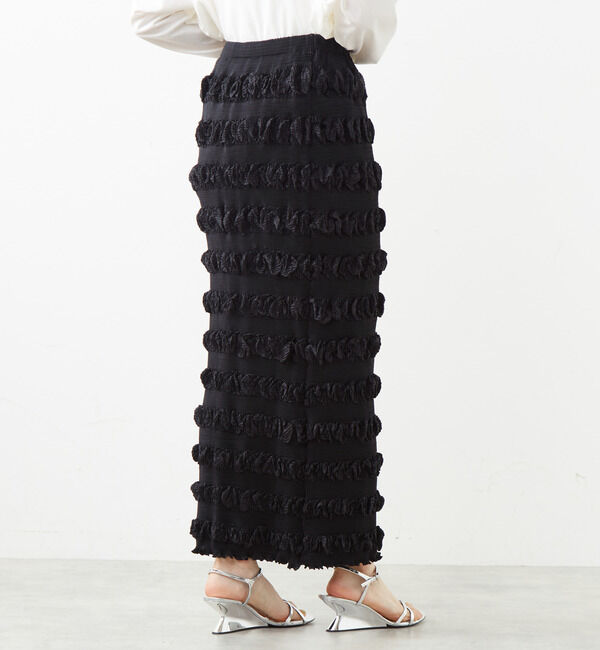 SOFFITTO「クロワッサンプリーツタイトスカート」|スカート|