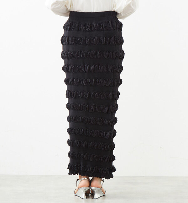 SOFFITTO「クロワッサンプリーツタイトスカート」|スカート|