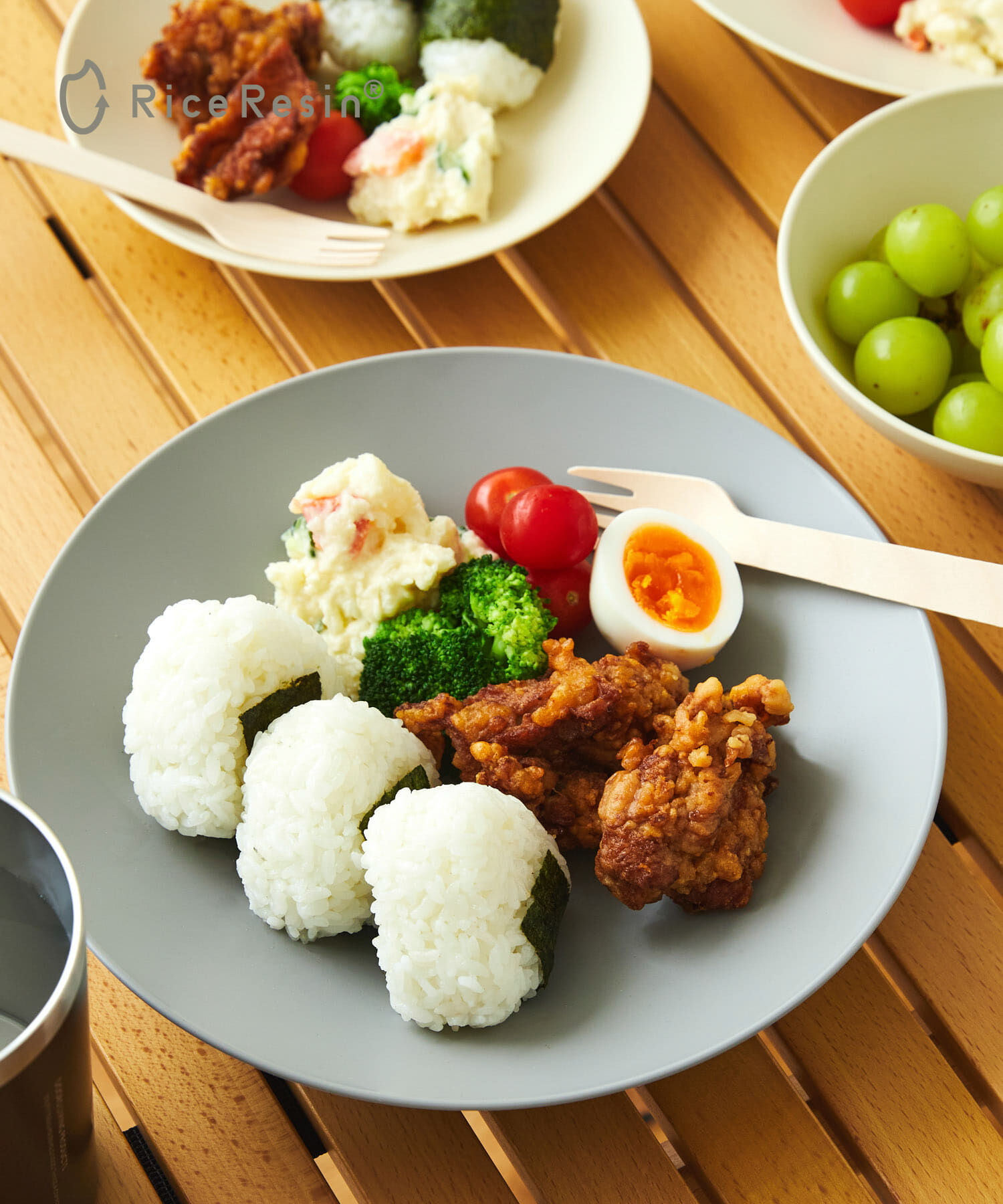 URBAN RESEARCH DOORS「DOORS LIVING PRODUCTS　tsugi プレート240」|食器・キッチングッズ|グレー