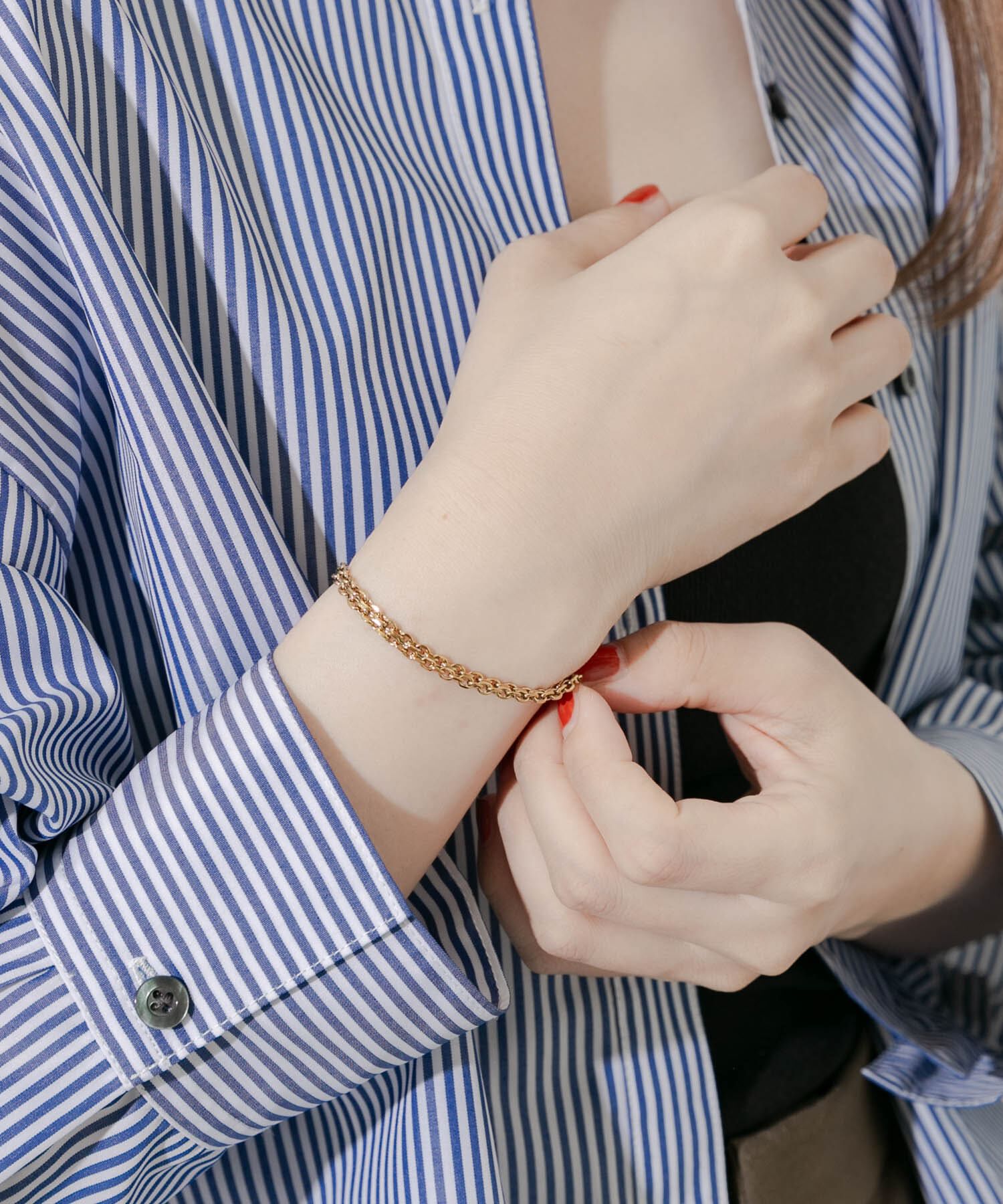 SMELLY「ステンレスリンクチェーンブレスレット」|ブレスレット・バングル|