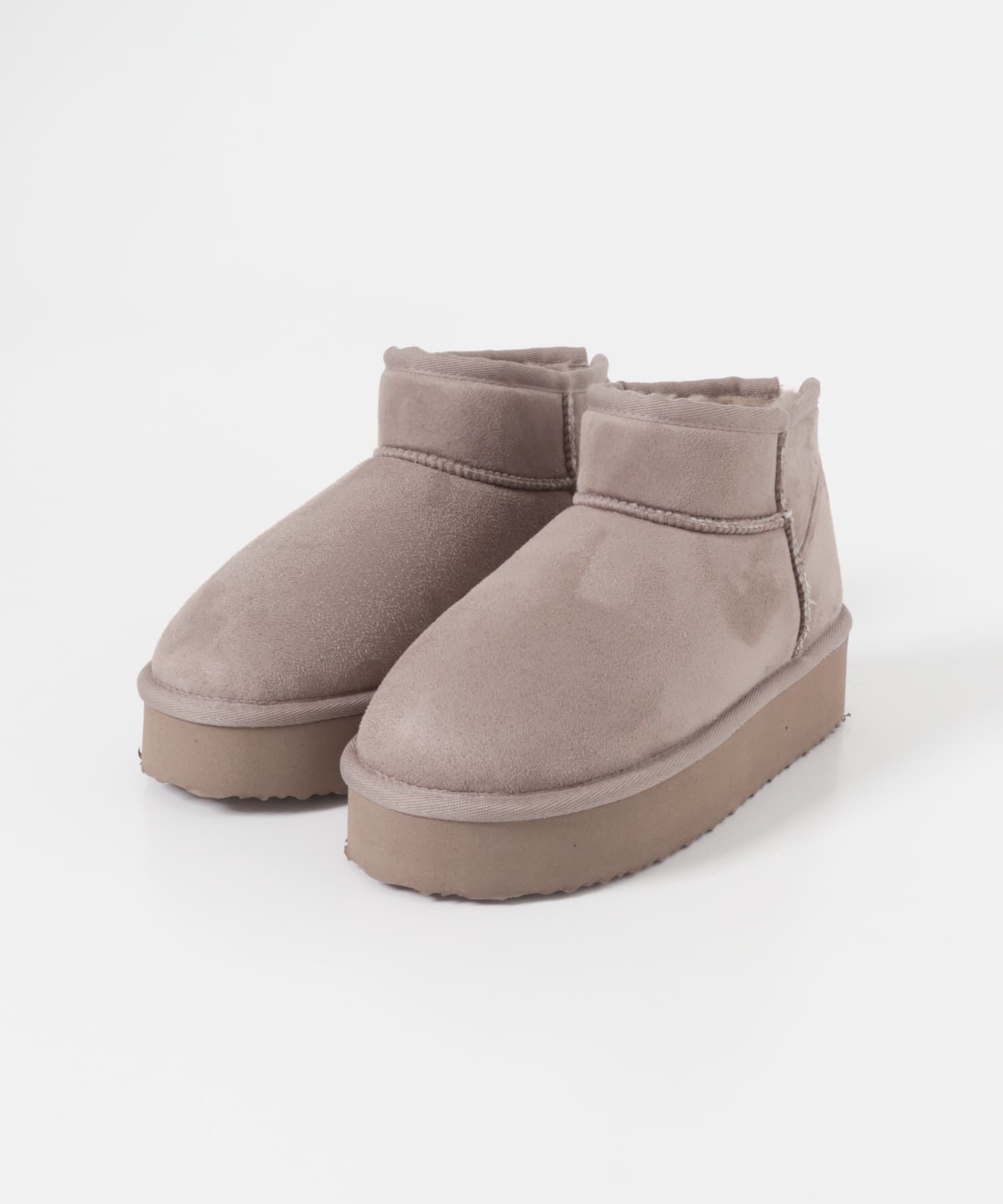 RODE SKO「撥水フラッフィームートンブーツ」|ショートブーツ|