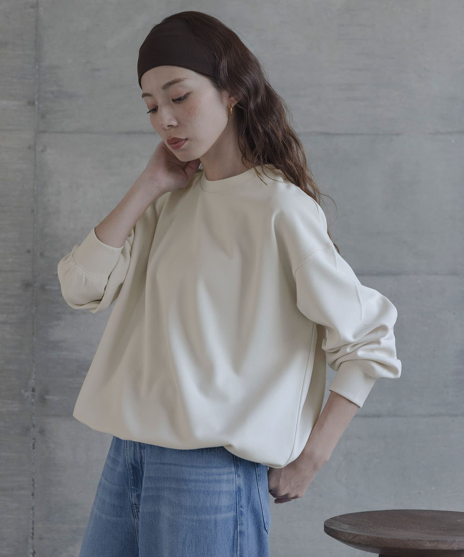 Sonny Label 「カットジョーゼットドロストプルオーバー」|Tシャツ・カットソー|