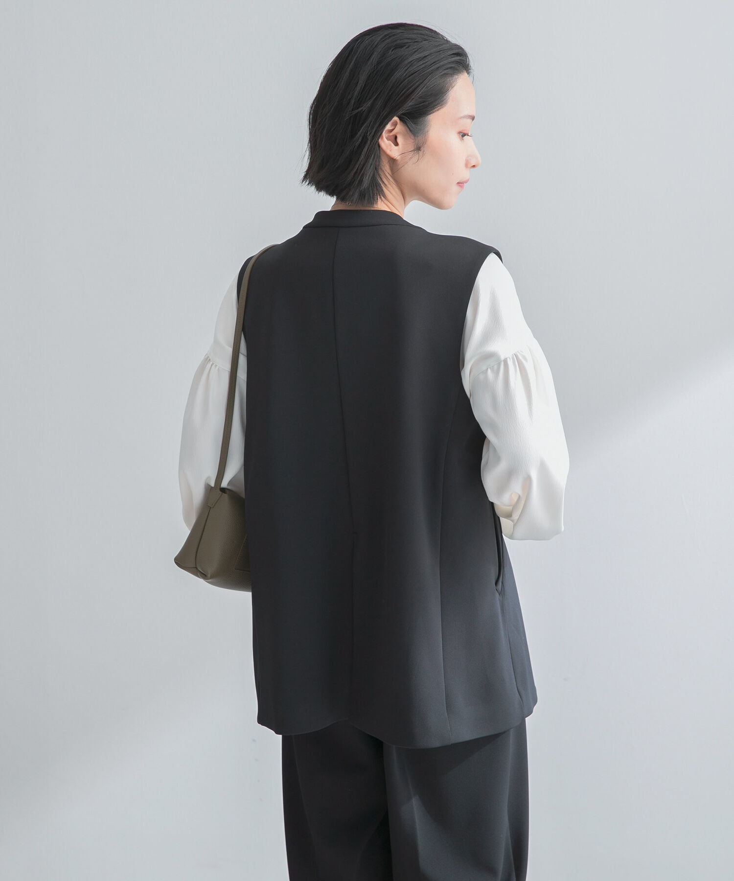 URBAN RESEARCH ROSSO「ストレッチツイルジレ」|ベスト・ジレ|