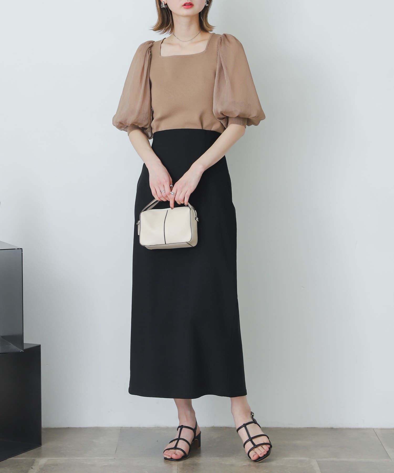 SENSE OF PLACE by URBAN RESEARCH「ストレッチサスツキハイウエストスカート」|スカート|