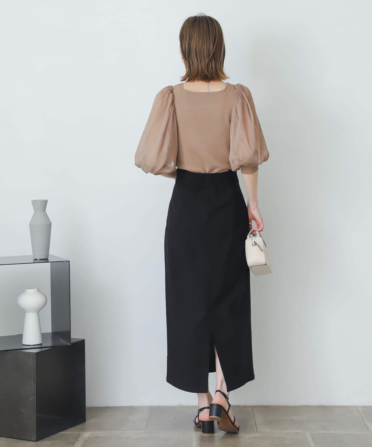 SENSE OF PLACE by URBAN RESEARCH「ストレッチサスツキハイウエストスカート」|スカート|