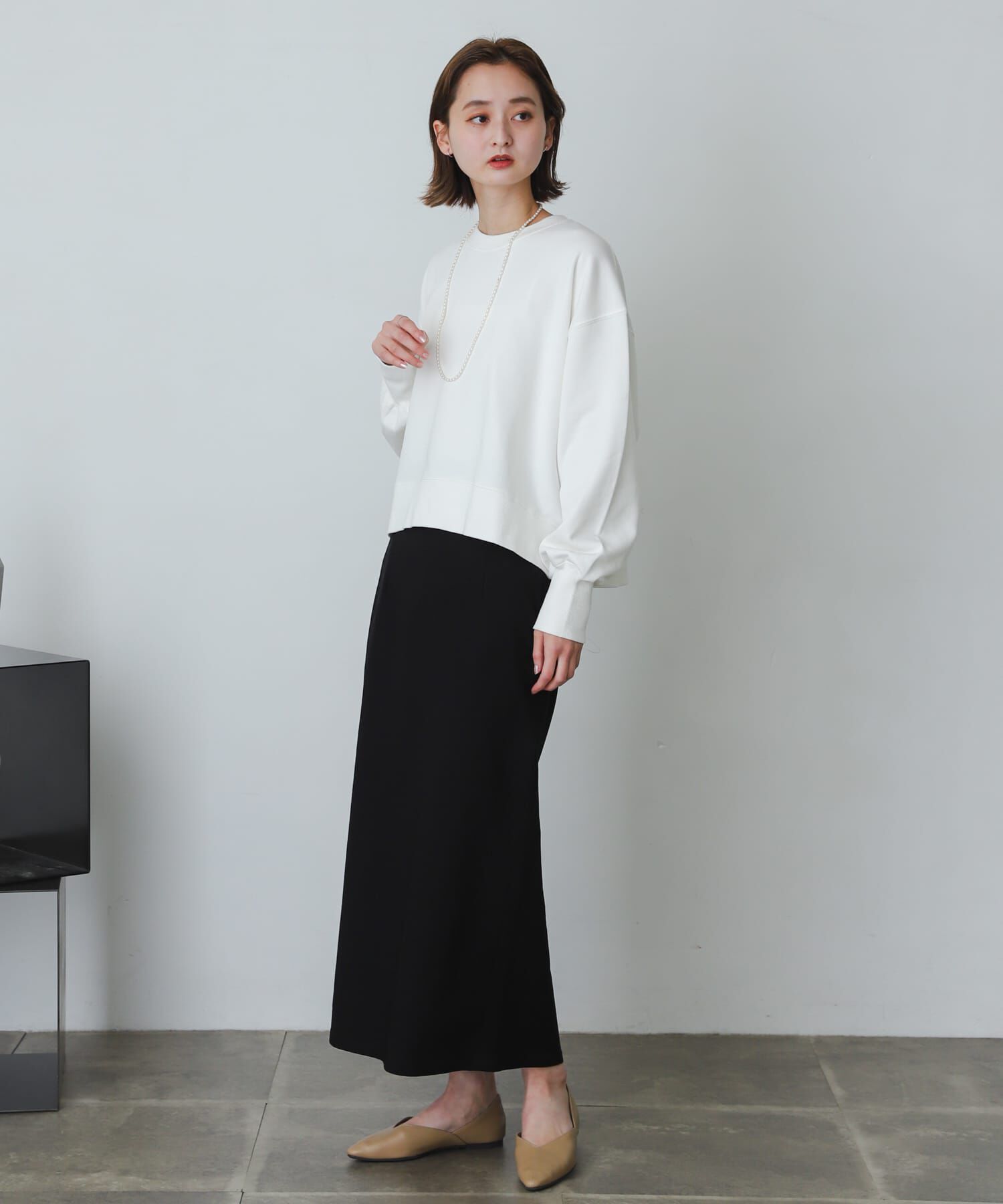 SENSE OF PLACE by URBAN RESEARCH「ストレッチサスツキハイウエストスカート」|スカート|