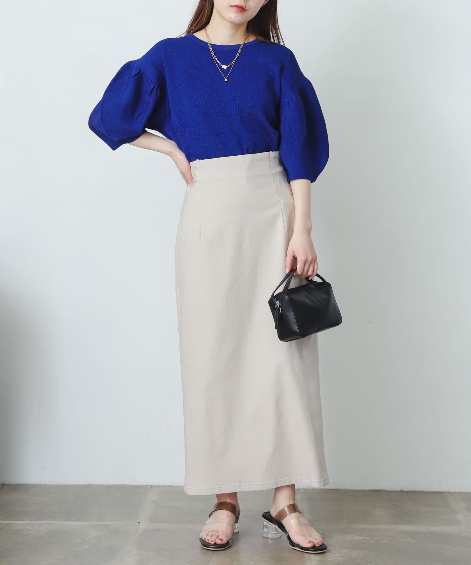 SENSE OF PLACE by URBAN RESEARCH「ストレッチサスツキハイウエストスカート」|スカート|