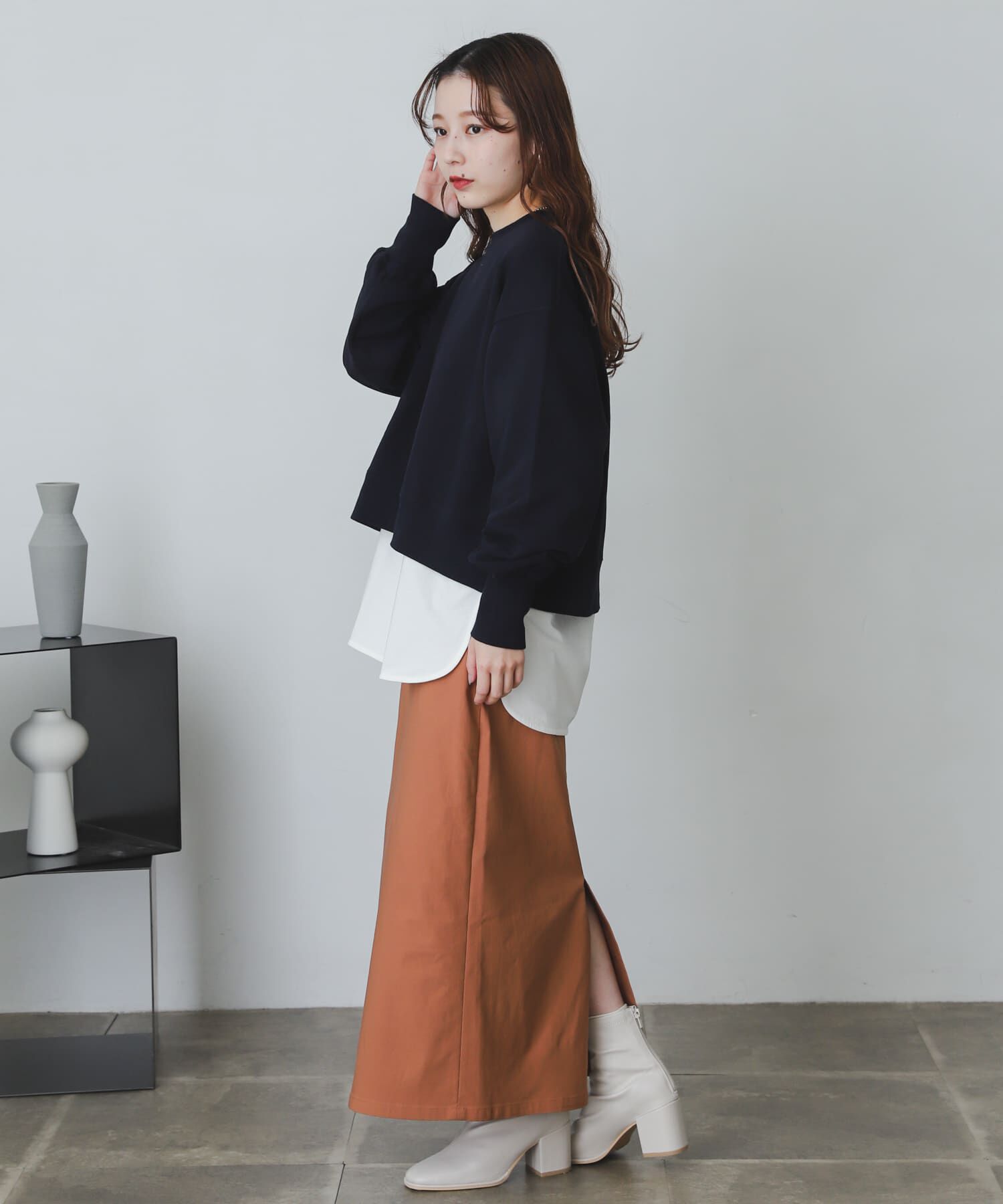 SENSE OF PLACE by URBAN RESEARCH「ストレッチサスツキハイウエストスカート」|スカート|