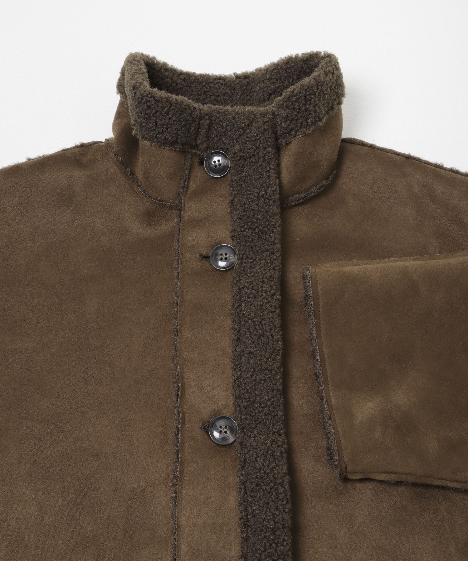 SENSE OF PLACE by URBAN RESEARCH「フェイクムートンスタンドジャケット」|その他|