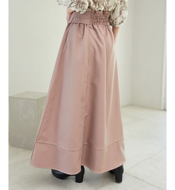 MAJESTICLEGON「ステッチフレアスカート」|フレア|