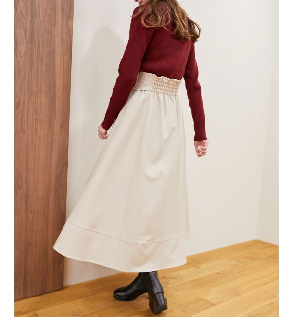 MAJESTICLEGON「ステッチフレアスカート」|フレア|