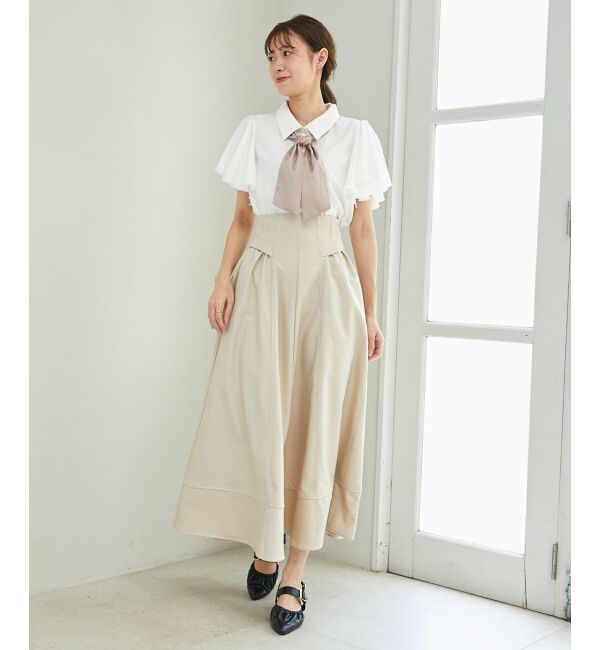 MAJESTICLEGON「ステッチフレアスカート」|フレア|