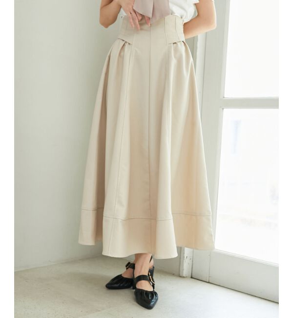 MAJESTICLEGON「ステッチフレアスカート」|フレア|