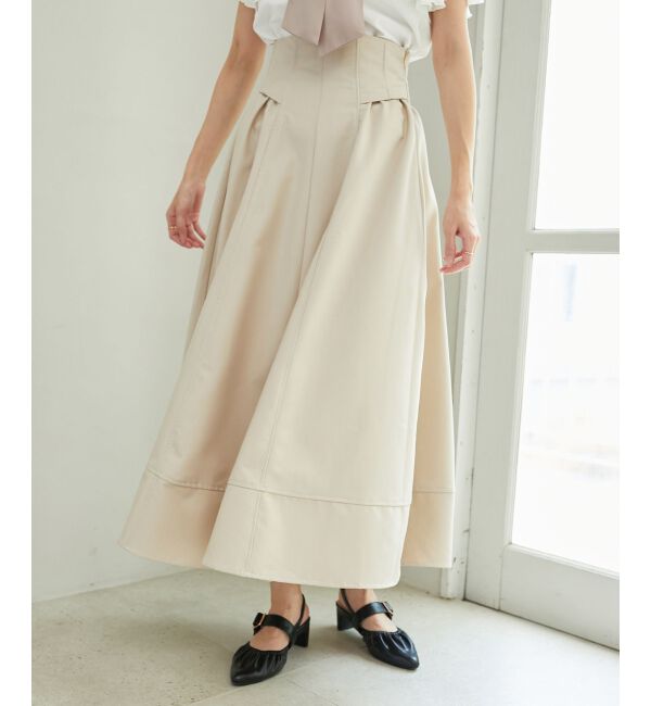 MAJESTICLEGON「ステッチフレアスカート」|フレア|