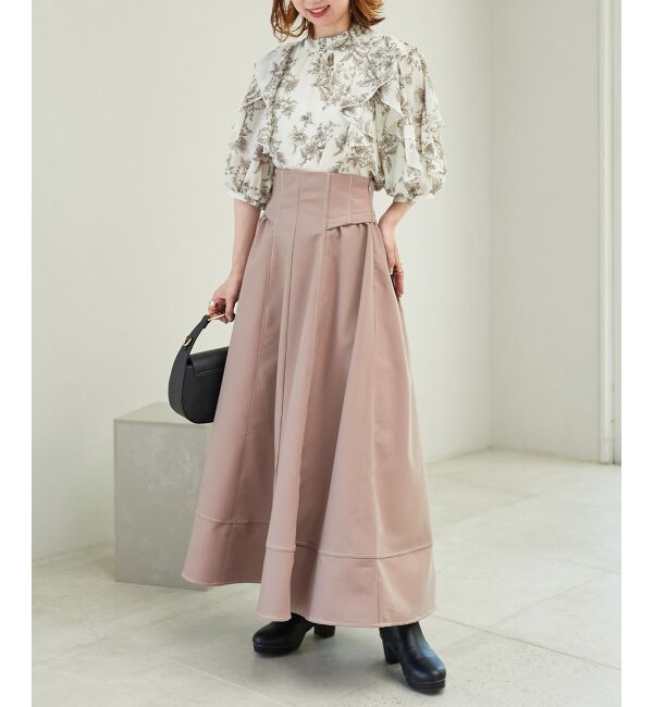 MAJESTICLEGON「ステッチフレアスカート」|フレア|