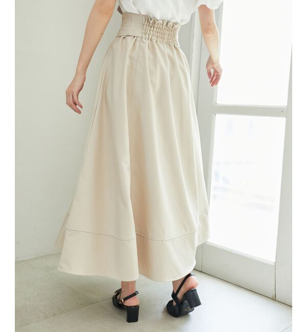 MAJESTICLEGON「ステッチフレアスカート」|フレア|