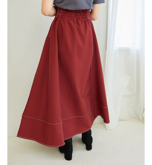 MAJESTICLEGON「ステッチフレアスカート」|フレア|