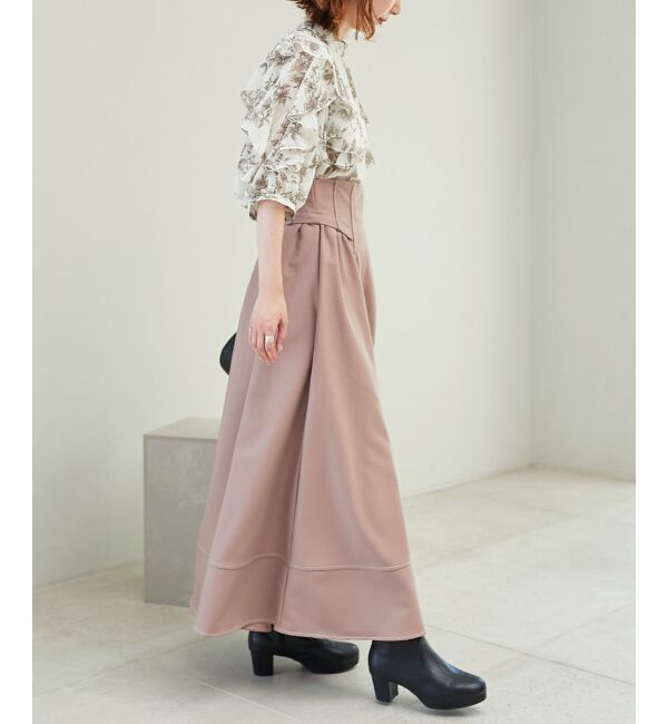 MAJESTICLEGON「ステッチフレアスカート」|フレア|