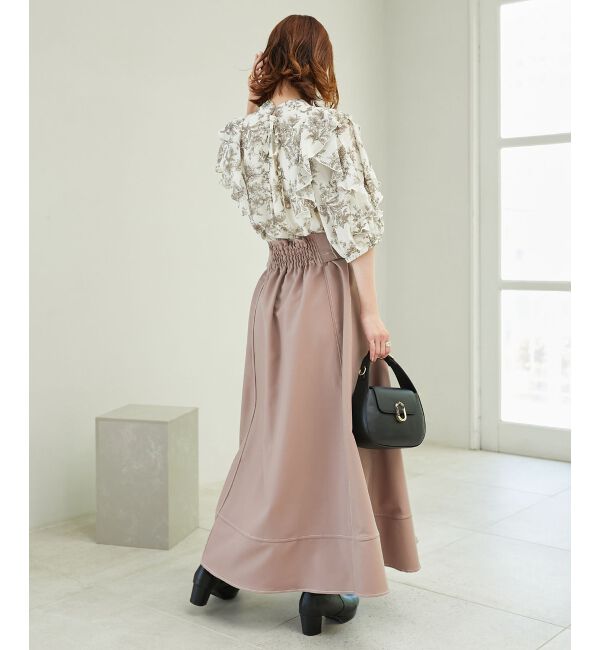 MAJESTICLEGON「ステッチフレアスカート」|フレア|