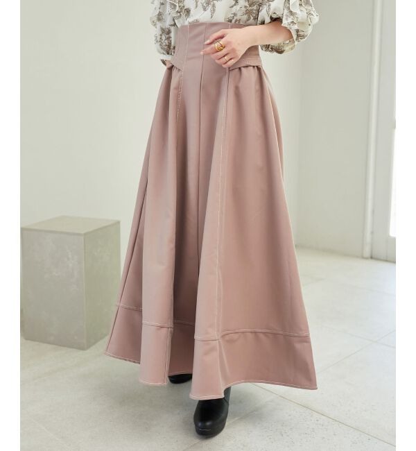 MAJESTICLEGON「ステッチフレアスカート」|フレア|