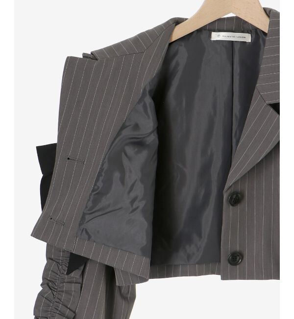 MAJESTICLEGON「ブローチセットホイップフリルジャケット」|その他|