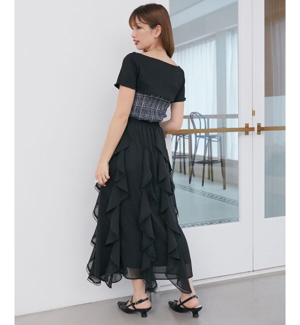  「フリルキャミ&times;トップスセット」|Tシャツ・カットソー|