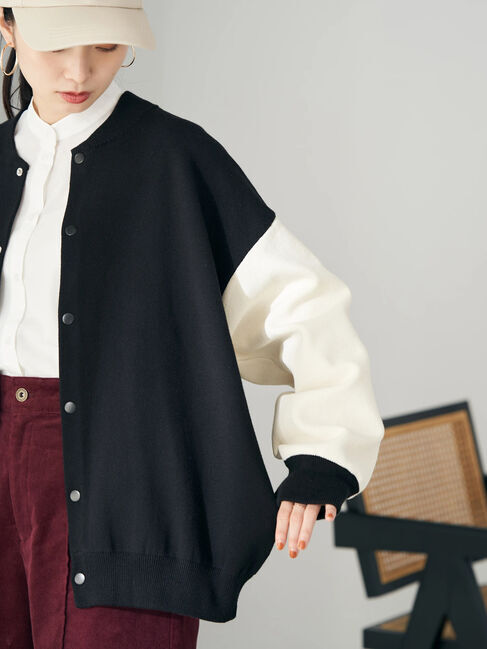 earth music&ecology「ニットスタジャン」|その他|