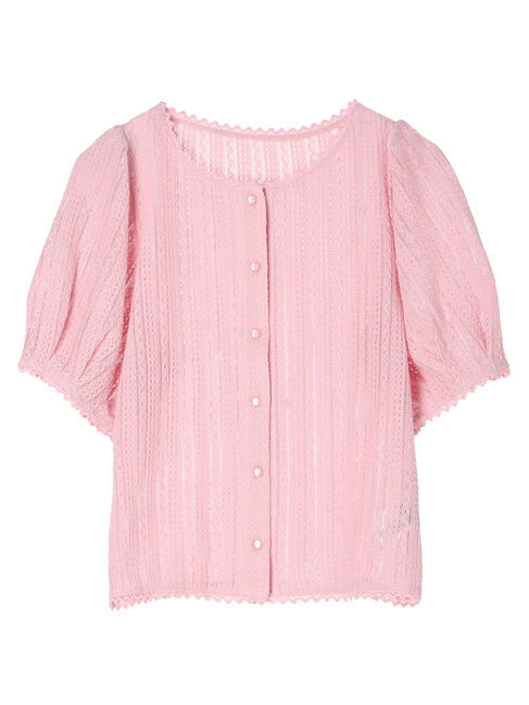 earth music&ecology「コンパクトレースカーディガン」|カーディガン|