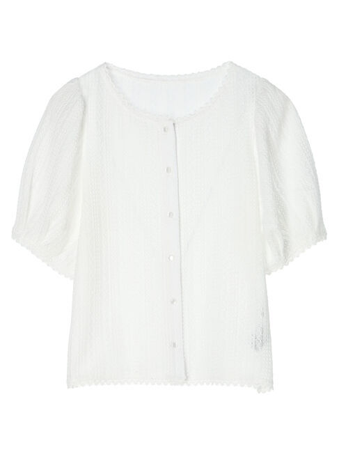 earth music&ecology「コンパクトレースカーディガン」|カーディガン|