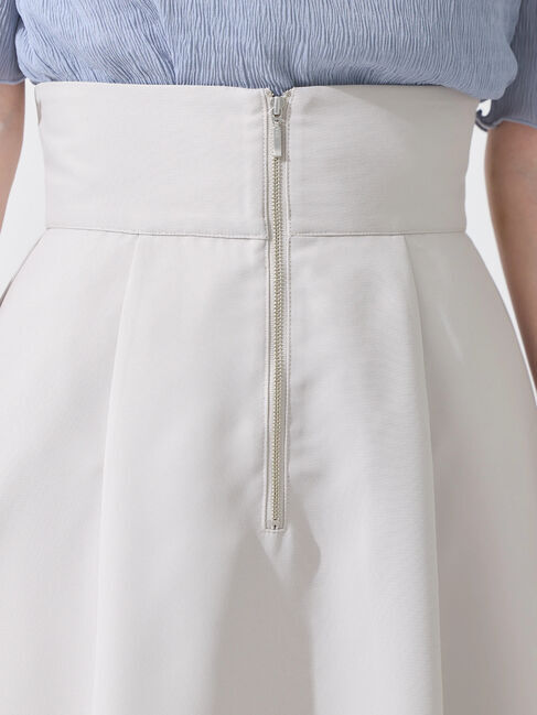 earth music&ecology「フロントジップフレアスカート」|フレア|