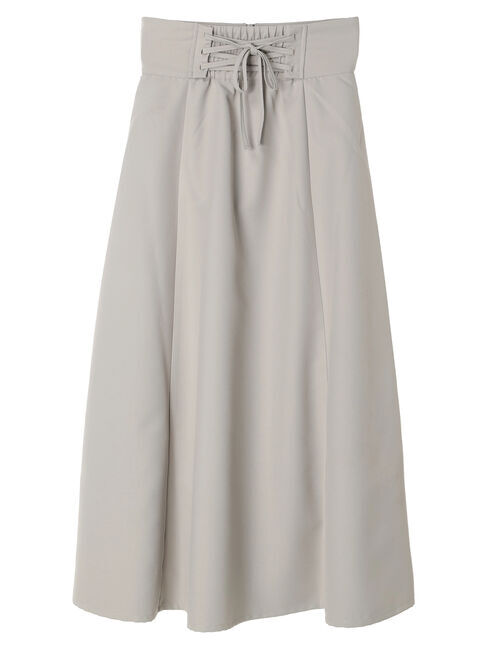 earth music&ecology「フロントジップフレアスカート」|フレア|