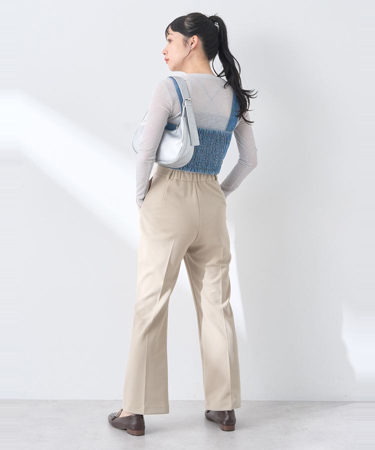 earth music&ecology「フロントボタンデニムビスチェ」|ベスト・ジレ|