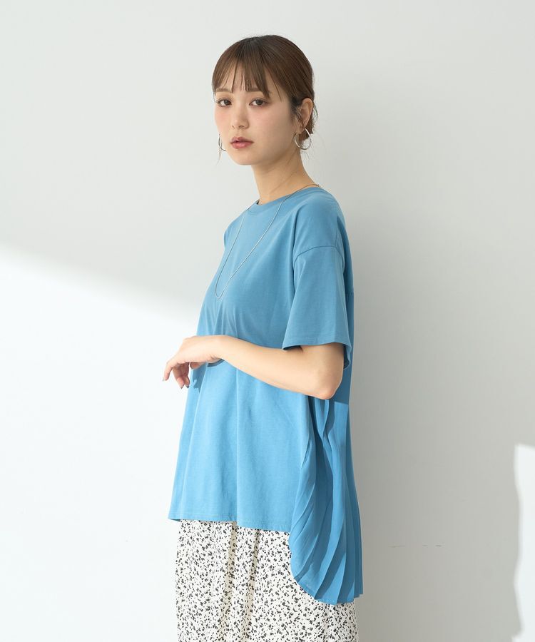 earth music&ecology「バックプリーツドッキングチュニック」|チュニック|