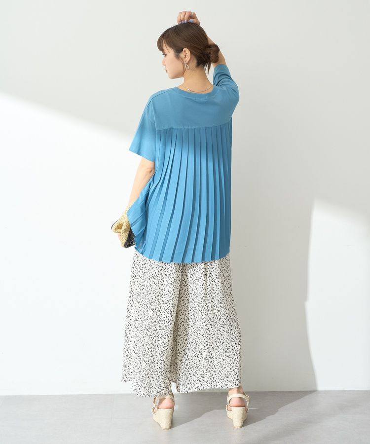 earth music&ecology「バックプリーツドッキングチュニック」|チュニック|