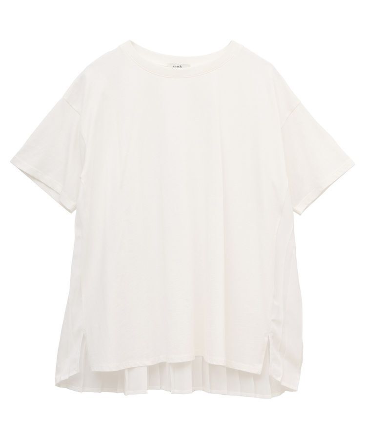 earth music&ecology「バックプリーツドッキングチュニック」|チュニック|