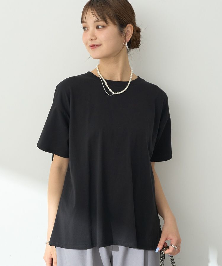 earth music&ecology「バックプリーツドッキングチュニック」|チュニック|