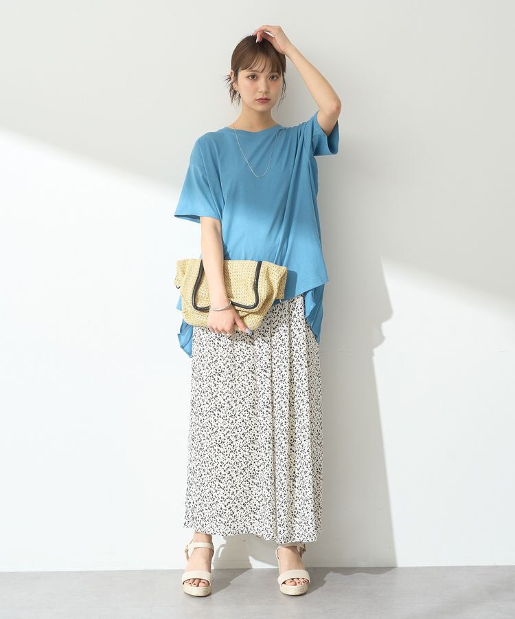 earth music&ecology「バックプリーツドッキングチュニック」|チュニック|