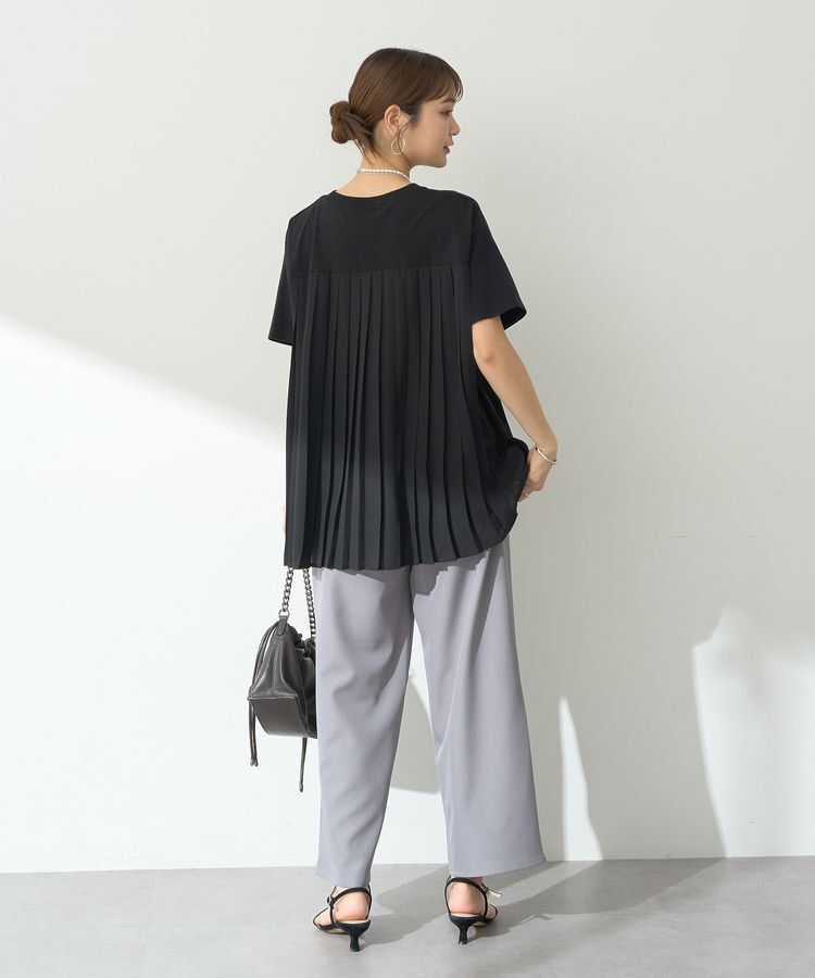earth music&ecology「バックプリーツドッキングチュニック」|チュニック|