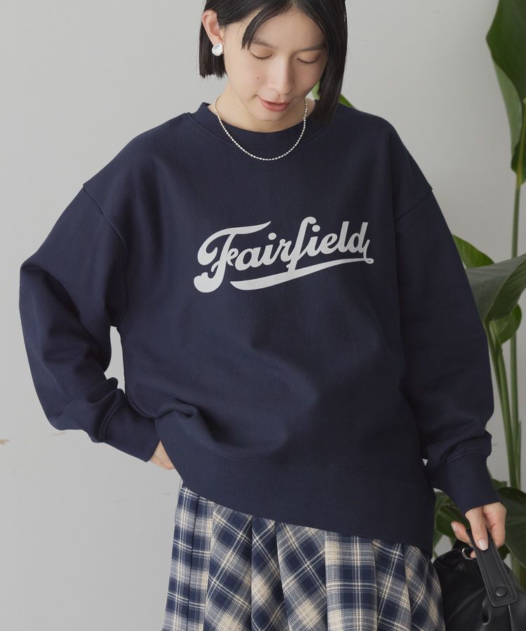 AMERICAN HOLIC「Fairfield フロッキースウェットプルオーバー」|スウェット・ジャージ|