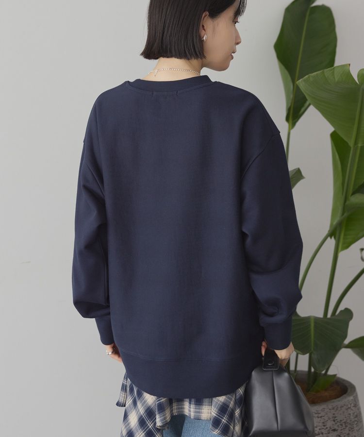 AMERICAN HOLIC「Fairfield フロッキースウェットプルオーバー」|スウェット・ジャージ|