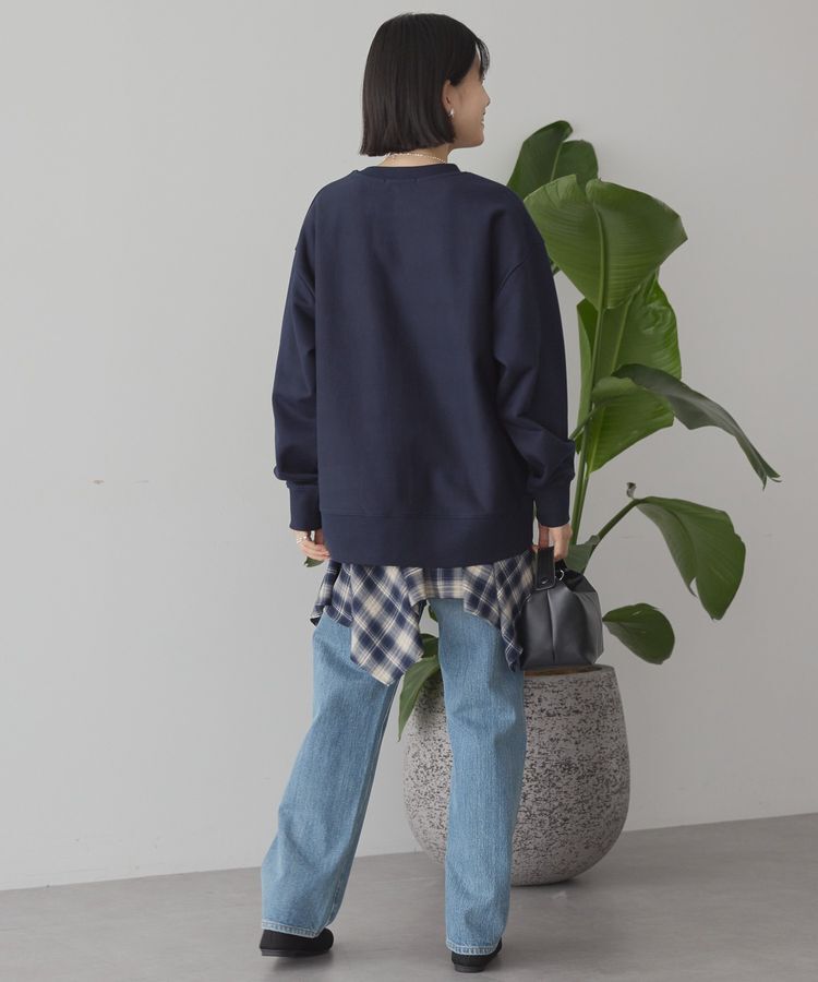 AMERICAN HOLIC「Fairfield フロッキースウェットプルオーバー」|スウェット・ジャージ|