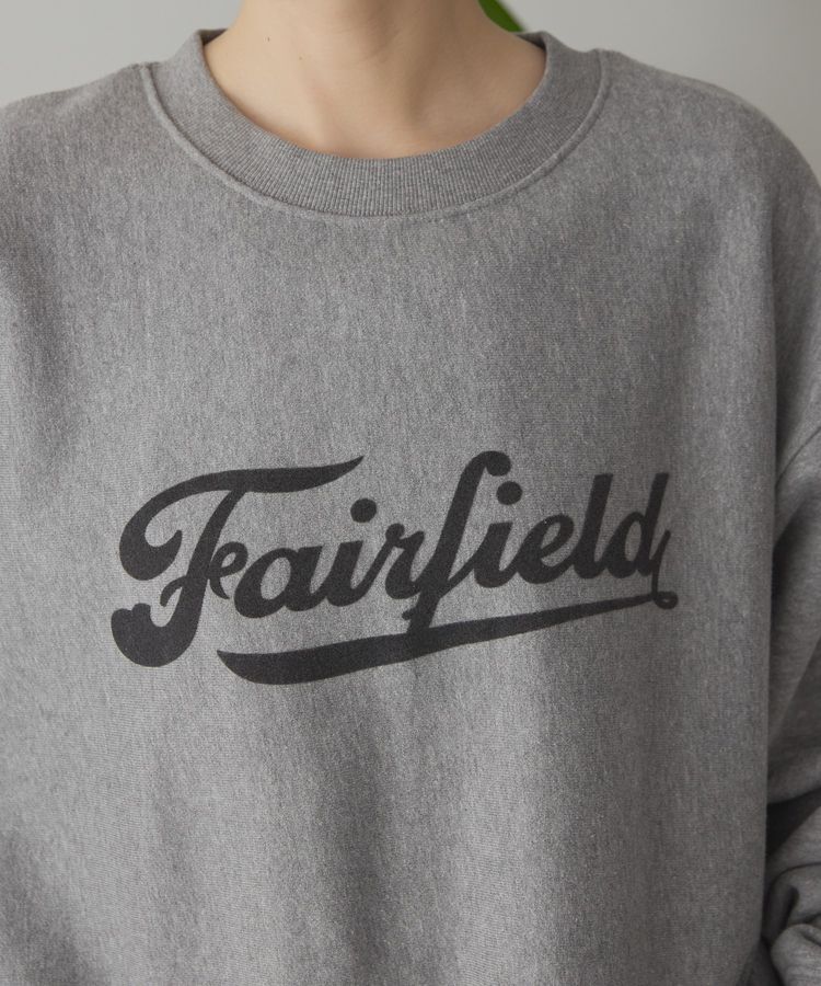 AMERICAN HOLIC「Fairfield フロッキースウェットプルオーバー」|スウェット・ジャージ|