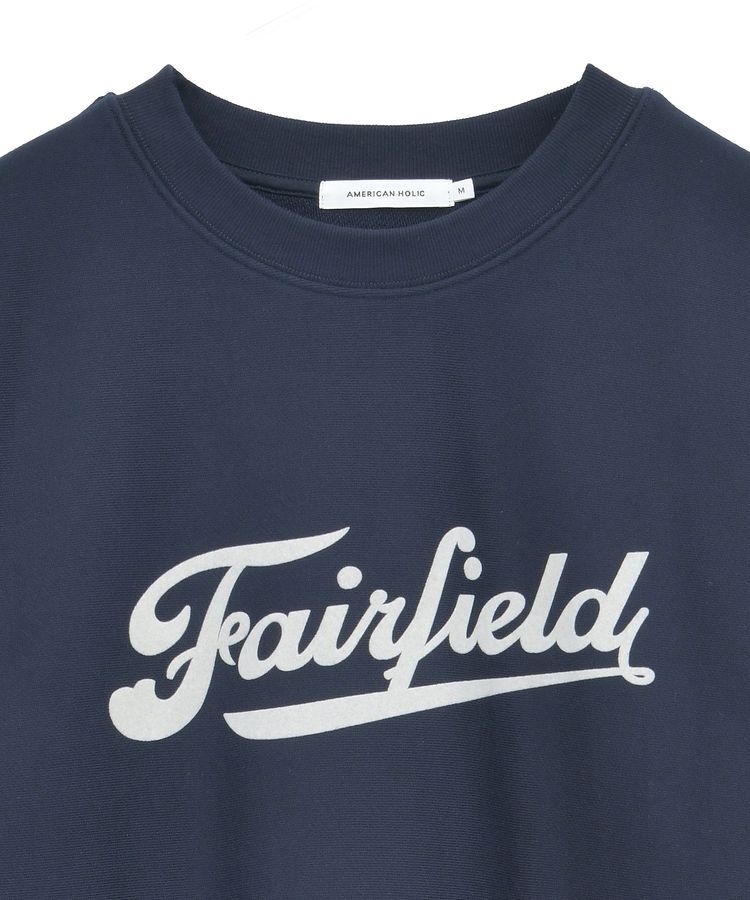 AMERICAN HOLIC「Fairfield フロッキースウェットプルオーバー」|スウェット・ジャージ|