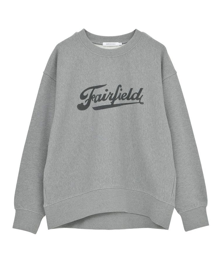 AMERICAN HOLIC「Fairfield フロッキースウェットプルオーバー」|スウェット・ジャージ|