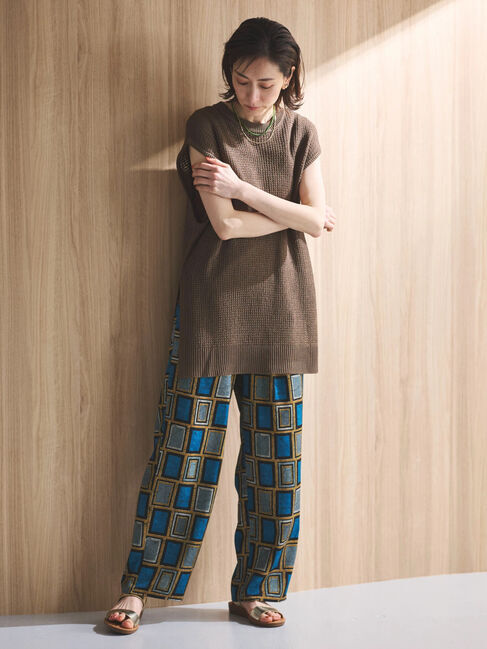 Green Parks「アフリカン柄イージーパンツ」|その他|