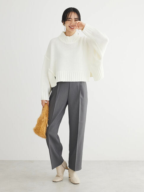 Green Parks「あったかきれいシルエットストレートパンツ」|その他|