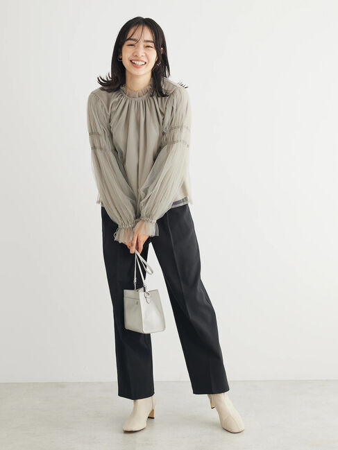 Green Parks「あったかきれいシルエットストレートパンツ」|その他|