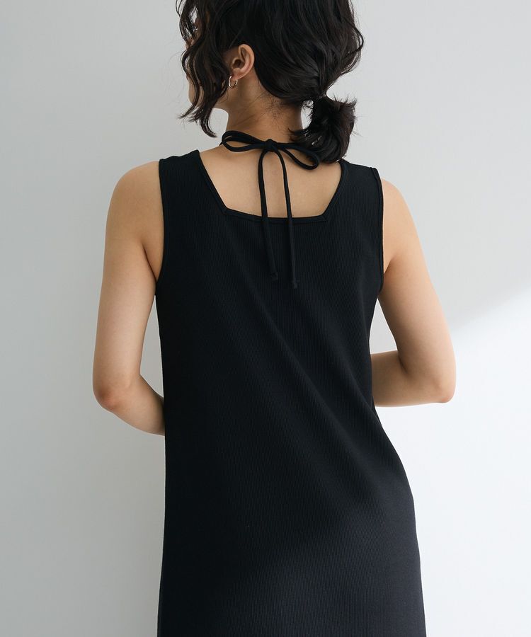 Green Parks「SET2点ラメメッシュベスト+リブワンピース」|ワンピース|